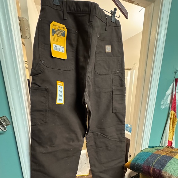 Carhartt Men's Dark Brown Carpenter work pants - Picture 1 of 4